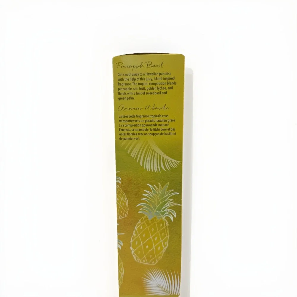 Pier 1 One Imports ~ PINEAPPLE BASIL~ Reed Diffuser 10 oz‎ Oil NEW DISCONTINUED